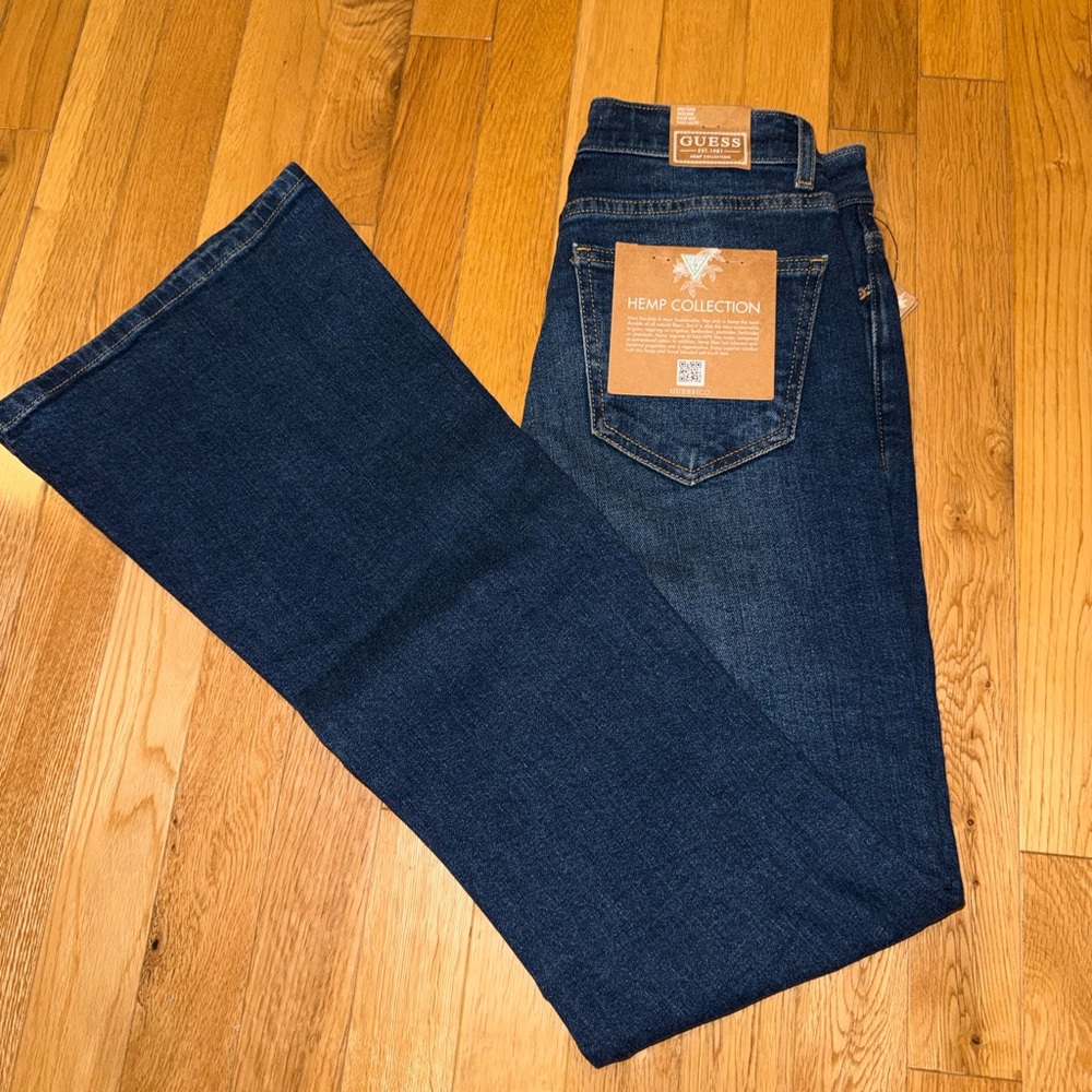 GUESS Women’s Sexy Flair Size 27 Hemp Collection Jeans